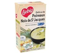 DÉLICE DE POIREAUX AUX NOIX DE ST JACQUES MSC 1030G, LIEBIG, LOT DE 3