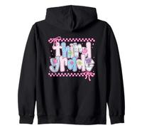 Délice floral à carreaux de troisième année Sweat à Capuche