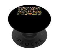 Délice Floral passionné de Fleurs Sauvages PopSockets PopGrip Adhésif