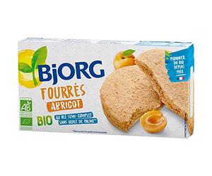 Délice Gourmand Bio: Bjorg 175g Farcis à l'Abricot Frais - Savoureux Encas Bio et Sains - Epicerie Diététique et Naturelle - Le Lot De 4