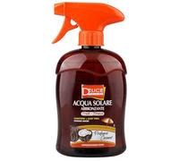DELICE SOLAIRE Eau Solaire Bronzante Fresh Bronze Coconut 500 ml, Eau Solaire Bronzante avec Carotène, Aloe Vera et Thé Vert, Accélérer le bronzage, Testé dermatologiquement