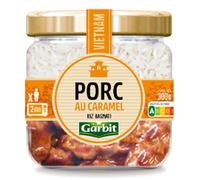 Délice Succulent : Garbit Porc Caramélisé 300g - Savourez chaque bouchée de ce plat cuisiné en conserve. Préparé avec soin pour une expérience gustative exquise. Acc - Le Lot De 3