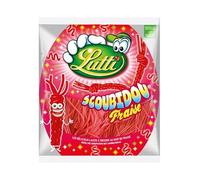 Délice sucré: Scoubidou fraise LUTTI 200g - Douceur gourmande pour les amateurs de bonbons - Chocolats et confiseries succulents - Le Lot De 4