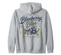 Délices de Myrtilles : Typographie Vintage et Bien-être Sweat à Capuche