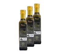 Délices des Bois - Lot 3x Huile d'olive à l'arôme de truffe noire - Bouteille 250ml