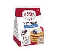 Délices du Matin : Paquets de Pancakes au Lait Frais LE STER (x8 - 280g) - Des pancakes moelleux et onctueux - Idéal pour un petit déjeuner gour - Le Lot De 4