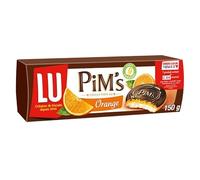 Délices Fruités LU PIM'S: Gâteau moelleux à l'orange 150g - Savoureux et Moelleux - Pâtisserie Irrésistible et Fruitée - Le Lot De 4