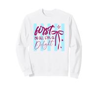Délicieuse Affirmation d'estime de soi confiante Sweatshirt
