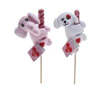 Délicieuse sucette fraise avec peluche aléatoire