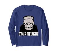 Délicieusement Cranky Undead Classic Horror Monster Manche Longue