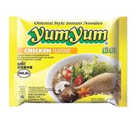 Délicieuses nouilles YUM YUM saveur poulet en format 60g - Inspirées de l'Asie, un voyage culinaire exotique à chaque bouchée! - Le Lot De 6