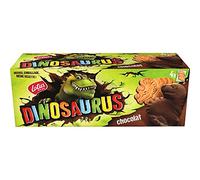 Délicieux Biscuits Lotus Dinosaurus au Chocolat Noir - Trio Gourmand 225g | Snack Croustillant en 3 Sachets | Spécial Goûter ou Petit-Déjeuner - Le Lot De 4