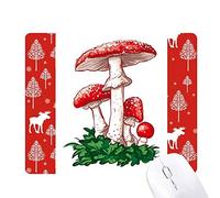 délicieux red champignon vénéneux illustrer la souris noël woods - forêt