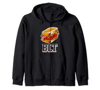 Délicieux Sandwich au Bacon laitue Tomate Graphique Sweat à Capuche