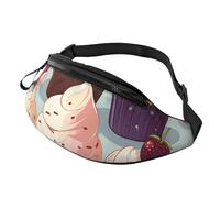 Delicious Cupcakes Sac banane pour homme et femme Sac banane de voyage avec sangle réglable Sac banane étanche Sac banane pour cyclisme Portefeuille