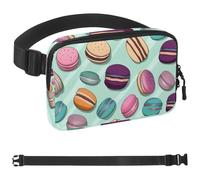 Delicious Desserts-782 Sac banane pour homme et femme, sac banane avec sangle réglable, sac banane tendance partout pour voyage, plein air, course à pied, randonnée, Multicolore 04, 1.5x9.0x5.9in