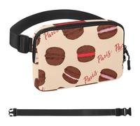 Delicious Desserts-782 Sac banane pour homme et femme, sac banane avec sangle réglable, sac banane tendance partout pour voyage, plein air, course à pied, randonnée, Multicolore 09, 1.5x9.0x5.9in