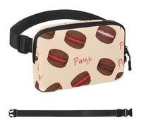 Delicious Desserts-782 Sac banane pour homme et femme, sac banane avec sangle réglable, sac banane tendance partout pour voyage, plein air, course à pied, randonnée, Multicolore 05, 1.5x9.0x5.9in