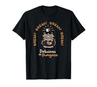 Delicious in Dungeon Senshi Bread Bread Bread Foodie Anime T-Shirt