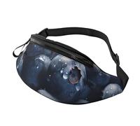 Delicious Sac banane myrtille pour homme et femme Sac banane réglable