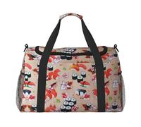 Delicious Sac de sport pour femme avec compartiment Motif sushi