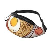 Delicious Sweet Ramen Sac banane pour homme et femme Sac banane étanche avec sangle réglable pour le sport