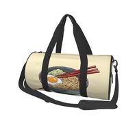 Delicious Sweet Ramen Sac de voyage rond en toile, imperméable et résistant aux déchirures. Sac de voyage pliable pour le week-end