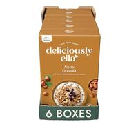 Deliciously Ella Granola aux noix (6 boîtes de 380 g) - Granola et muesli, sans gluten, végétalien, petit-déjeuner sain