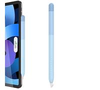 Delidigi Coque Apple Pencil 2e Génération et Apple Pencil Pro 2024, Dégradé Silicone Case Cover Protection Coque Accessoires pour poignée Compatible avec Apple Pencil 2(Bleu)