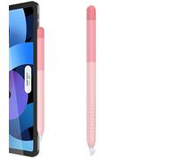Delidigi Coque Apple Pencil 2e Génération et Pro 2024, Dégradé Silicone Case Protection Compatible avec Pencil 2 (Rose)