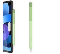 Delidigi Coque Apple Pencil 2e Génération et Pro 2024, Dégradé Silicone Case Protection Compatible avec Pencil 2 (Vert)