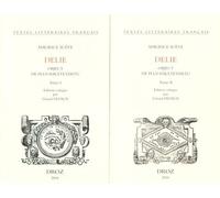 Délie - Object De Plus Haulte Vertu, 2 Volumes