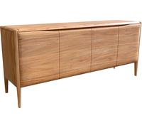 DeLife Commode Simcha Acacia Naturel 175 cm 4 Portes Buffet