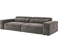 DeLife Grand Canapé Sirpio XL Microfibre Marron Kaki 270x130 cm