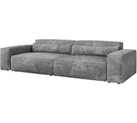 DeLife Grand Canapé Sirpio XL Microfibre Taupe 270x130 cm