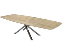 DeLife Table à Manger Edge Boot 200-300x120 cm Céramique