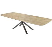 DeLife Table à Manger Edge Boot 240-300x120 cm Céramique