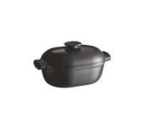 Delight Grande Cocotte Ovale Céramique Induction Emile HENRY Ardoise L36 cm 4.5L SC