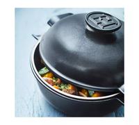 Delight Grande Cocotte Ronde Céramique Induction Emile HENRY Noir D25 4L VPC SC