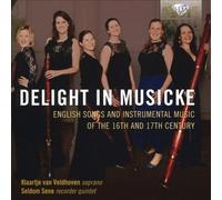 Delight in Musicke by VAN VELDHOVEN,KLAARTJE; SELDOM SENE [Audio CD] NEUF
