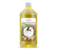 déliktess® - Huile de massage végétale - 19 parfums au choix- 200ml ou 1 litre - Naturelle et fabriquée en France - pour modelage professionnel (Noix de coco)