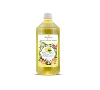 déliktess® - Huile de massage végétale - 19 parfums au choix- 200ml ou 1 litre - Naturelle et fabriquée en France - pour modelage professionnel (Tarte Citron)