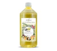 déliktess® - Huile de massage végétale - 19 parfums au choix- 200ml ou 1 litre - Naturelle et fabriquée en France - pour modelage professionnel (Vanille)