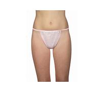 déliktess MFB Provence® - Lot de 100 Strings Femme jetables - Slips Non tissés - Blancs