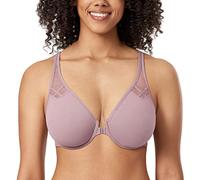 DELIMIRA Soutien Gorge Fermeture Devant Invisible Ombres mauves 100B