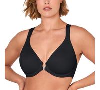 DELIMIRA Soutien Gorge Fermeture Devant Noir 90I