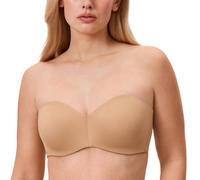 DELIMIRA Soutien Gorge sans Bretelles Invisible Naturel 100D