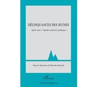 Délinquances des jeunes Quels actes ? Quelles réponses juridiques ? - Pierrette Poncela - L'harmattan - broché - Essai
