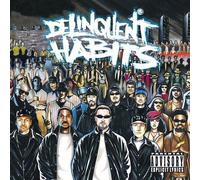 Delinquent Habits Édition Limitée Anniversaire Vinyle Bleu et Blanc Vinyle