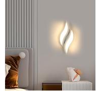 DELIPOP Applique Murale LED 12W Moderne - Blanc 3000K - Double Source - Éclairage Couloir, Escalier, Salon, Chambre